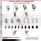 Service Caster 3.5 Inch 316SS Gray Polyurethane Swivel Bolt Hole Caster Set with 2 Lock Brake SCC-SS316BHTTL20S3514-PPUB-2-S-2 - alternate 4